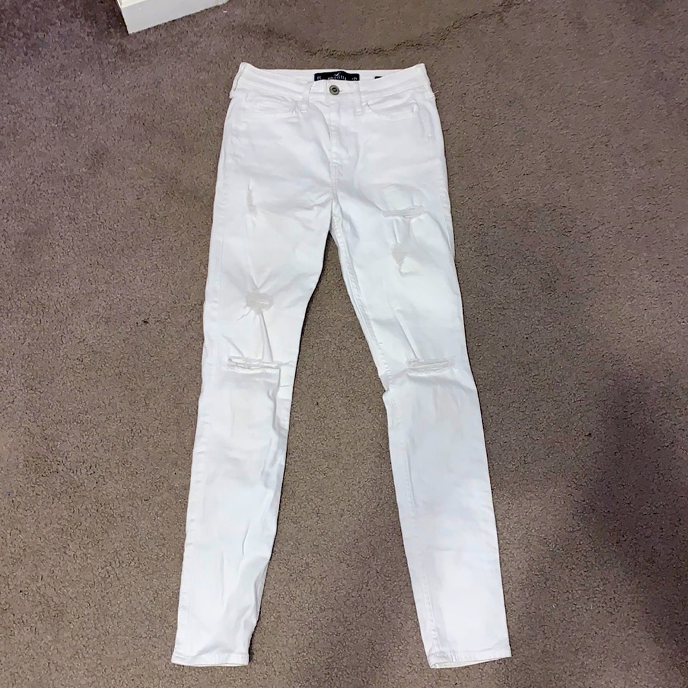 Women’s White Hollister Jeans
